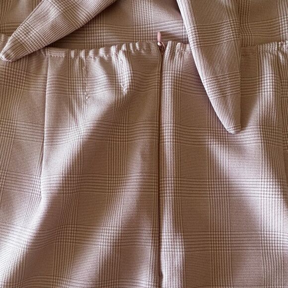 Princess Polly Light pink fit & flare open back summer Barbie mini dress - Sz 10 - Picture 4 of 7